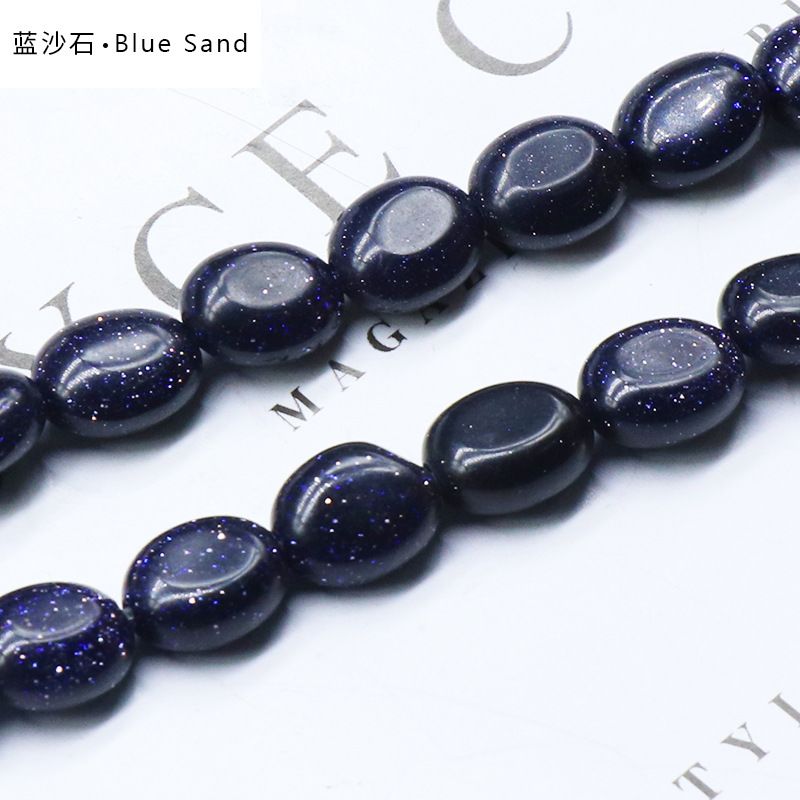 Cristal ágata pedra semi-preciosa 8x10mm irregular oval frisado DIY colar brincos acessórios de jóias
