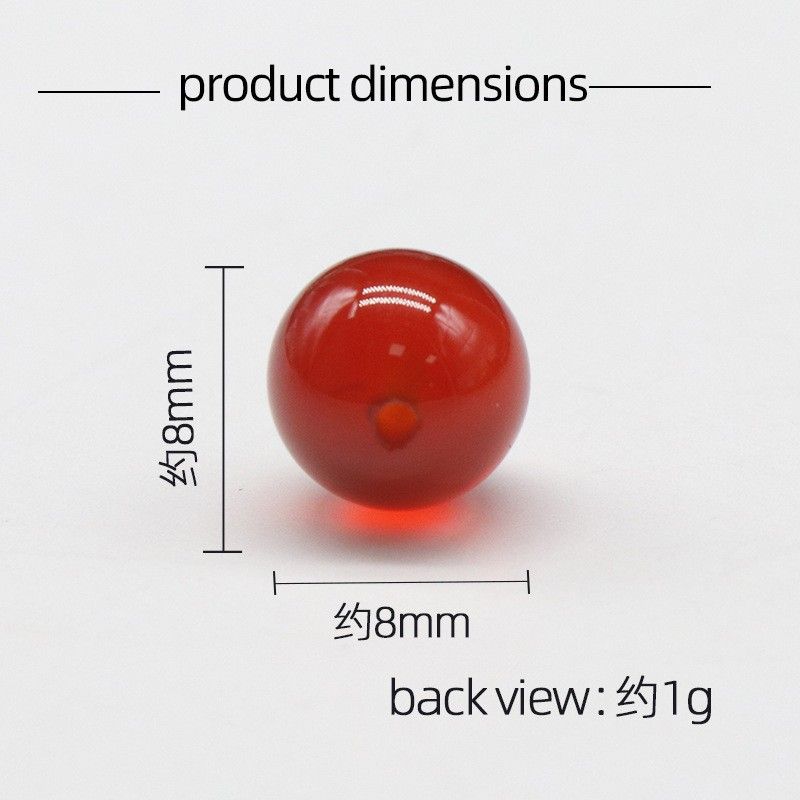 Contas de meio orifício de 1600-8mm, contas redondas de meio orifício de ágata de cristal natural, contas soltas Brincos de viga DIY acessórios de incrustação