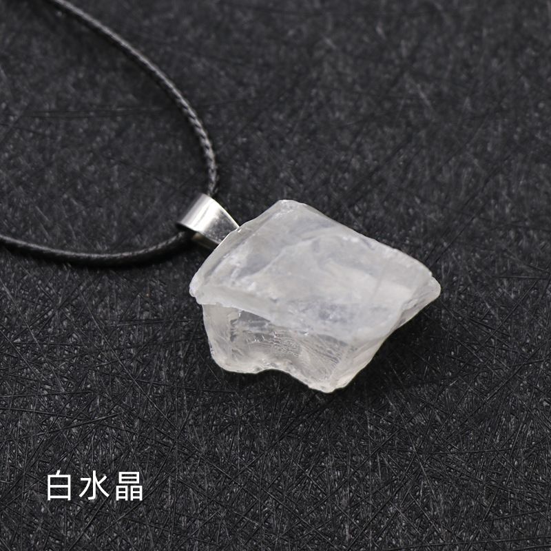 Pingente de pedra áspera, cristal roxo rosa amarelo e branco, olho de tigre Dongling jade pedra de uva, ágata Nanhong.