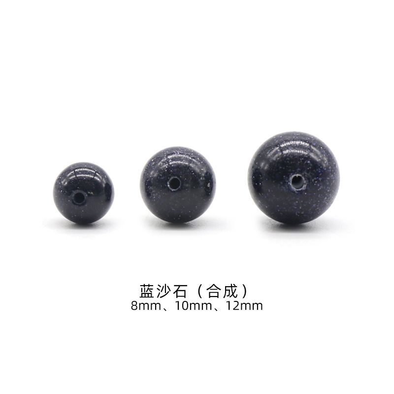 507  8-12Mm contas de meio buraco, cristal de ágata meia gema meio buraco contas redondas acessórios DIY Dragon Boat Festival contas DIY