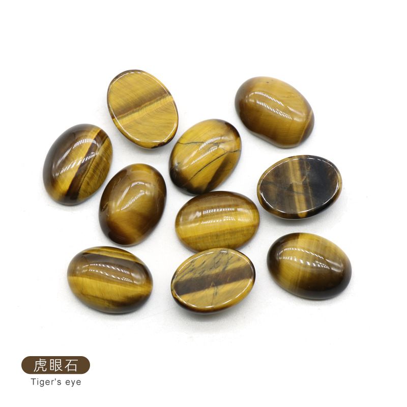 12 * 16Mm de cristal de ágata de superfície de anel de ágata semi-preciosa pedra preciosa remendo oval meia face grampo de cabelo DIY acessórios de jóias