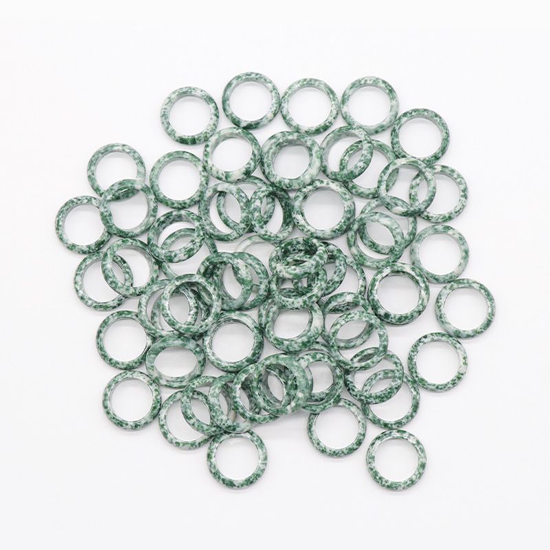 2495-Anel de corrida de pedra de ágata de cristal natural, pulseira de jogo cultural antigo, acessórios portáteis em círculo