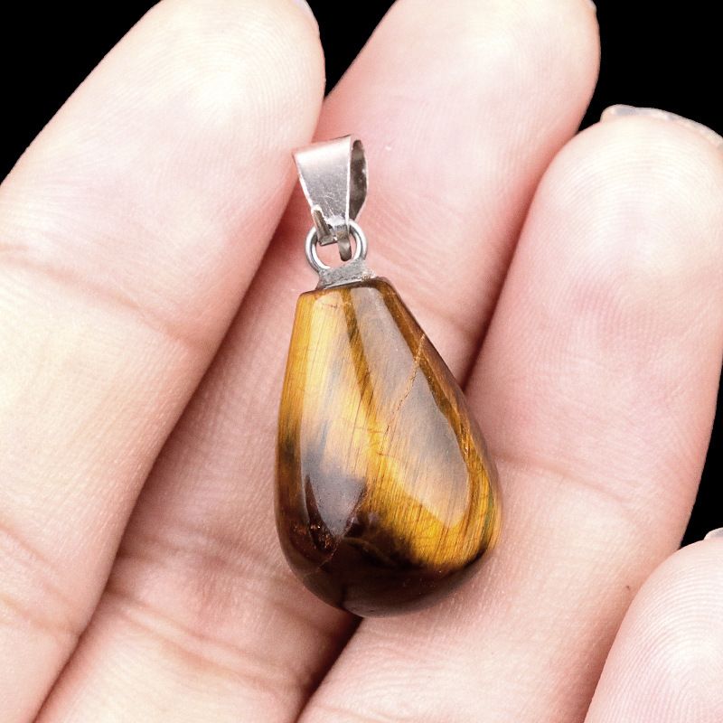 1463-20Mm pingente de gota de água redonda, pedra semi-preciosa natural pingente de gota de água redonda brincos DIY colar acessórios de jóias