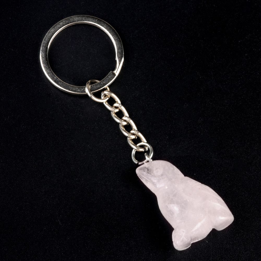 1942-Gravado pássaro chaveiro, cristal ágata pedra gravada animal pingente chaveiro