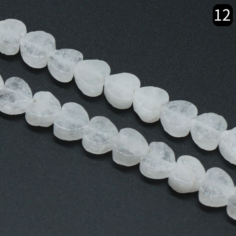 Ágata de cristal de jade pedra semipreciosa coração de pêssego amor trabalho em andamento DIY jóias contas soltas acessórios frisados