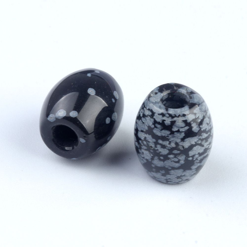 326-Grandes Buracos Grânulos Cristal Ágata Jade Barrel Grânulos Grandes Buracos Soltos 16 × 18mm Abertura 5mm Acessórios para Jóias