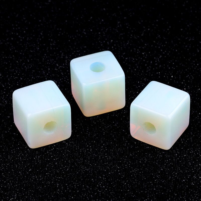 2089-Amethyst ágata pedra semi-preciosa 16mm abertura 5mm quadrado grande buraco contas soltas acessórios de jóias DIY