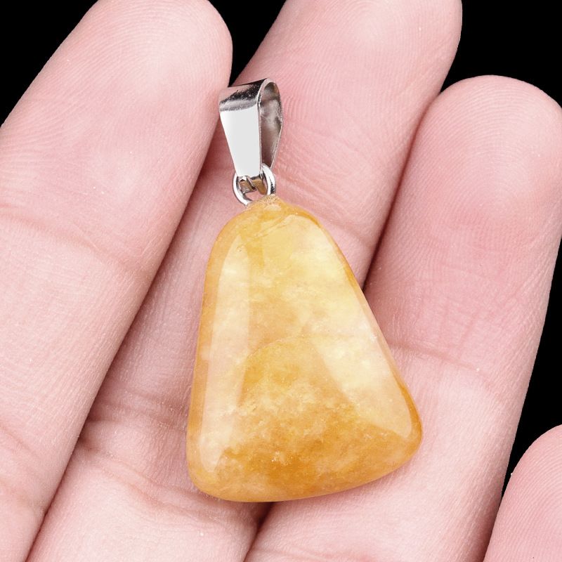 1457-20Mm Pingente Trapezoidal, Cristal Natural Pingente Geométrico Pingente de Pedra Semi-Preciosa Brincos Colar Acessórios