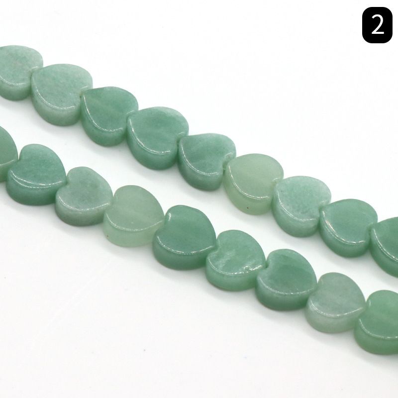 Ágata de cristal de jade pedra semipreciosa coração de pêssego amor trabalho em andamento DIY jóias contas soltas acessórios frisados