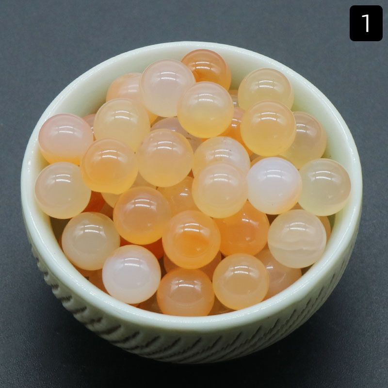 1306-8Mm contas não porosas, cristal natural pedra semipreciosa ágata contas redondas DIY jóias de pedra natural material de incrustação