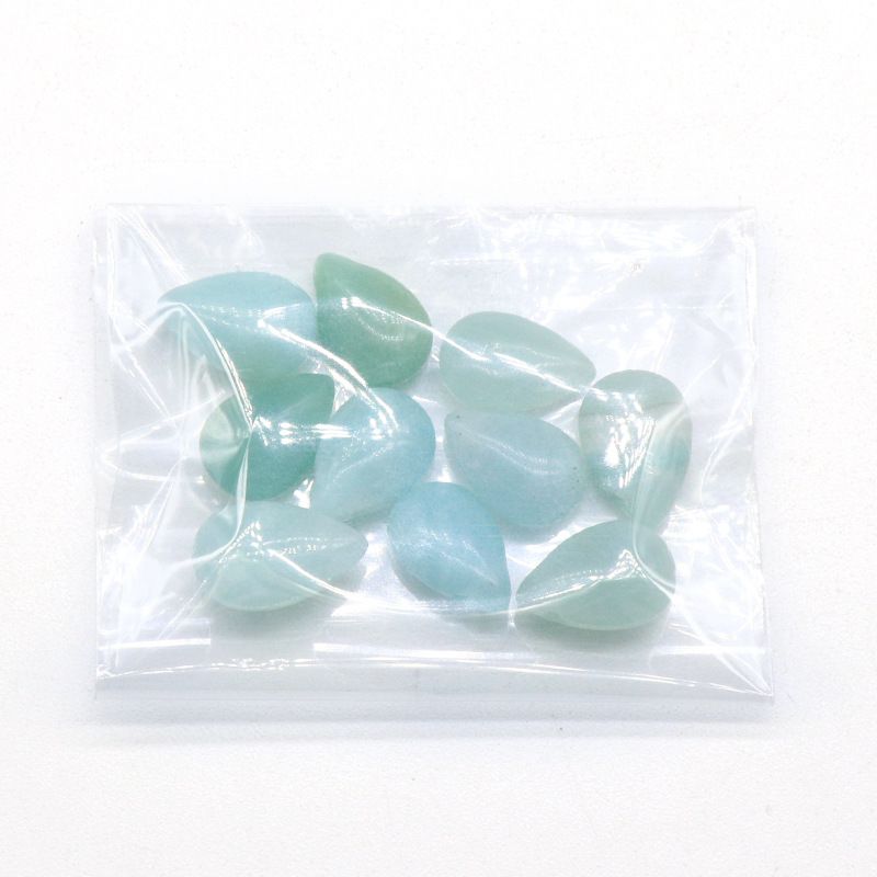 1026-Amazon 8x13mm pequena gota de água contas soltas 10 em um pacote DIY acessórios de jóias materiais