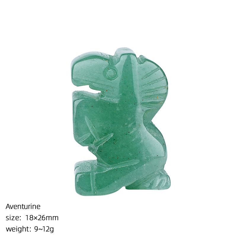 1 polegada de cristal natural pônei ornamento home desktop micro paisagem Ano do Cavalo mascote ágata escultura decoração cavalo