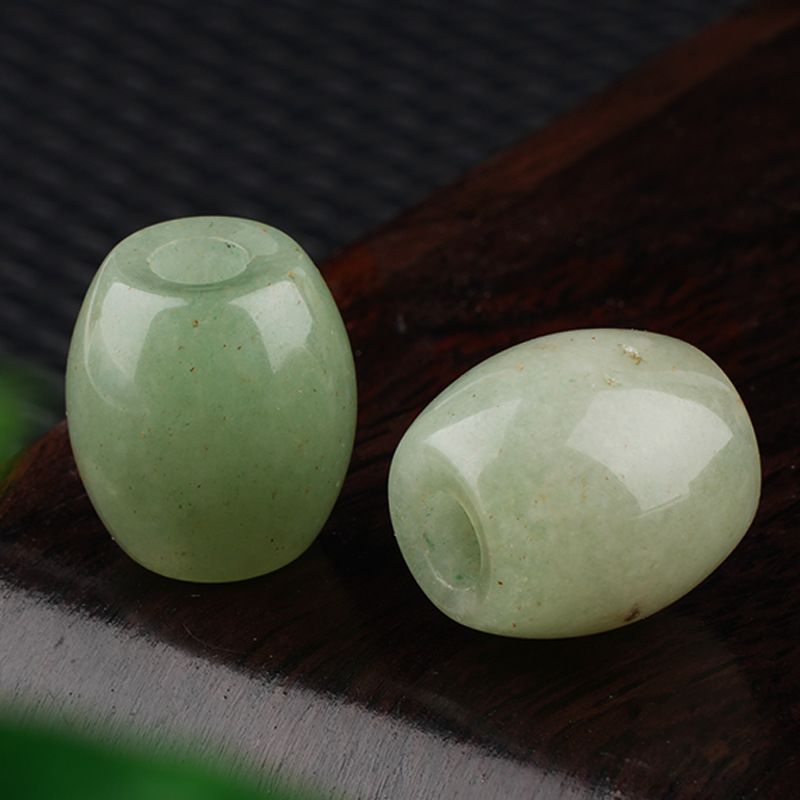 Contas de buraco grande cristal ágata jade balde contas Grande buraco solto contas 16 × 18mm abertura 5mm acessórios de jóias