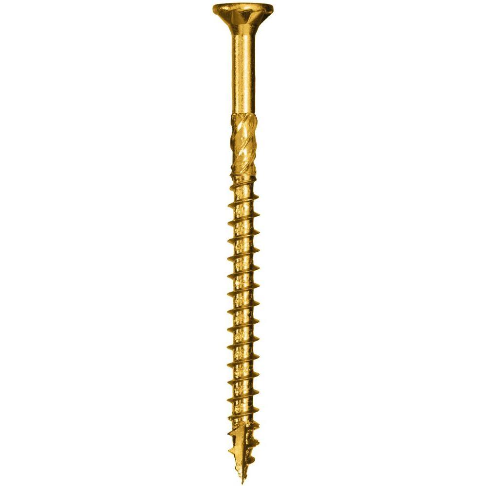 #10 x 3-1/8 in. Star Drive Bugle Head R4 Multi-Purpose Wood Screw (70-Pack)