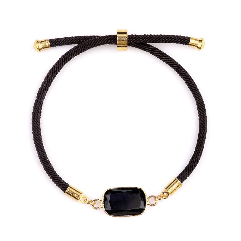 2094-Ametista em pó cristal olho de tigre pedra ajustável pulseira de seção retangular, jóias de venda quente em pontos cênicos