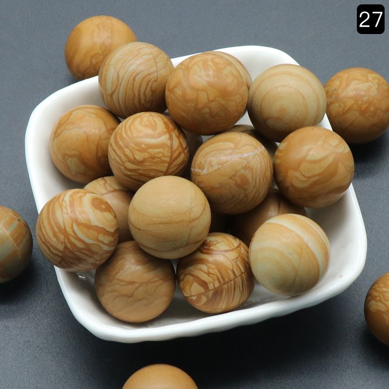 1097Bola não porosa não porosa Bola redonda de 20mm ágata de ametista natural DIY pedra não porosa contas redondas