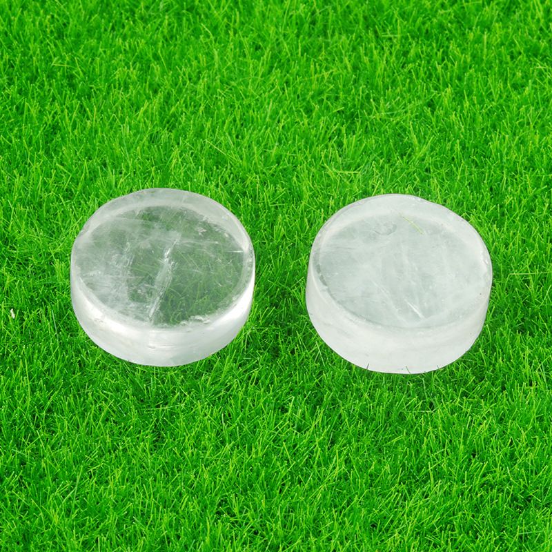 1693-16 ~ 18Mm folha redonda, disco de ágata de cristal natural DIY material de jóias de pedra