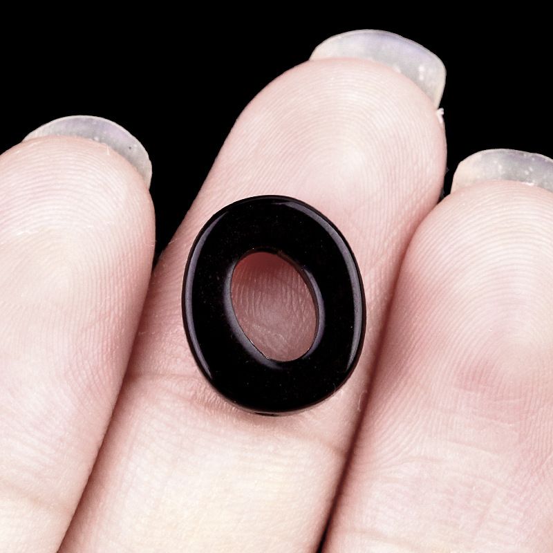 2052-Contas soltas ovais de pedra de cristal natural de ágata de cristal DIY colar pulseira acessórios contas