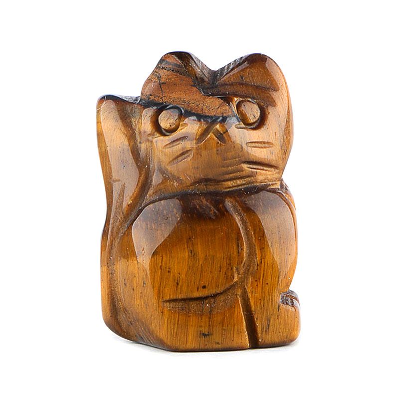 1 polegada ornamento de gatinho de pedra semipreciosa esculpido à mão ametista gato criativo enfeite de mesa