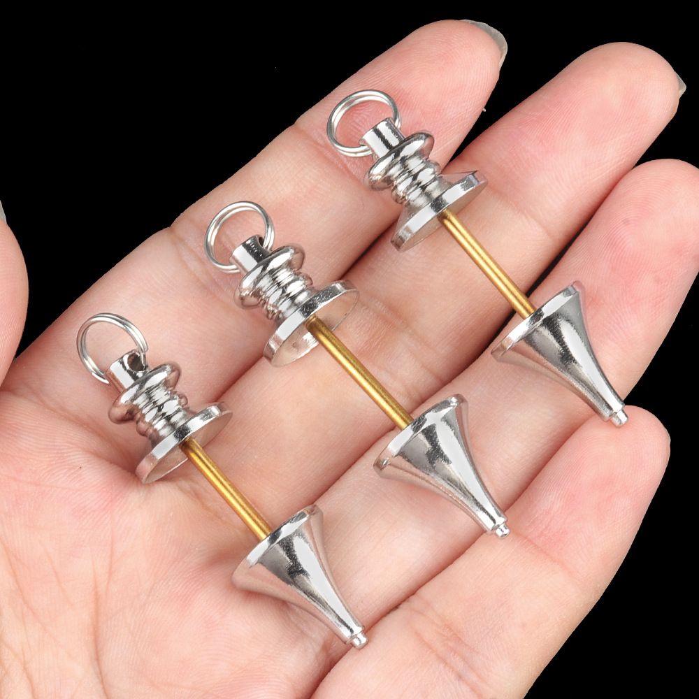 Conjunto de acessórios de pêndulo de três peças, conjunto de acessórios de cobre metálico, ornamento pendente DIY