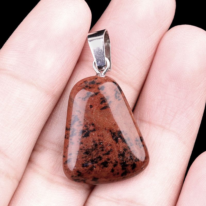 1457-20Mm Pingente Trapezoidal, Cristal Natural Pingente Geométrico Pingente de Pedra Semi-Preciosa Brincos Colar Acessórios