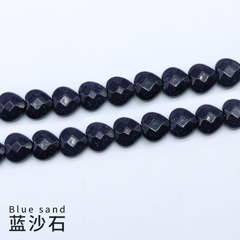 Contas de amor de corte 15Mm, pedras semipreciosas de ágata de cristal contas soltas pulseira DIY colar brincos acessórios de jóias