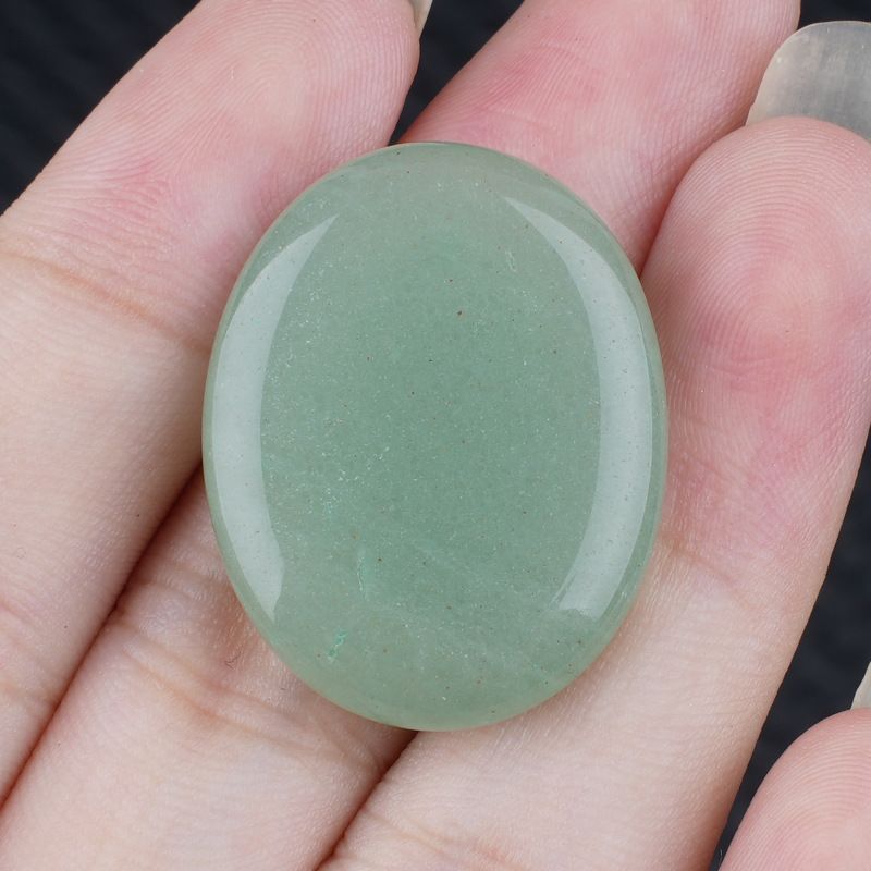 Gravação runa LOGO cristal oval fatia de pedra natural acessórios de jóias personalizados DIY