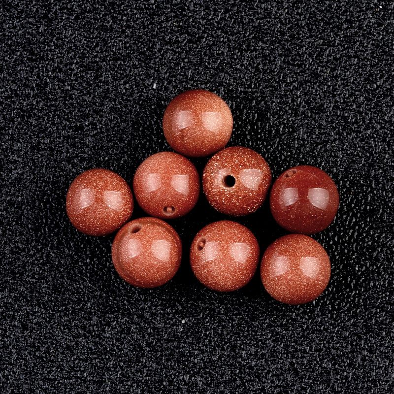 Contas de meio orifício de 1600-8mm, contas redondas de meio orifício de ágata de cristal natural, contas soltas Brincos de viga DIY acessórios de incrustação