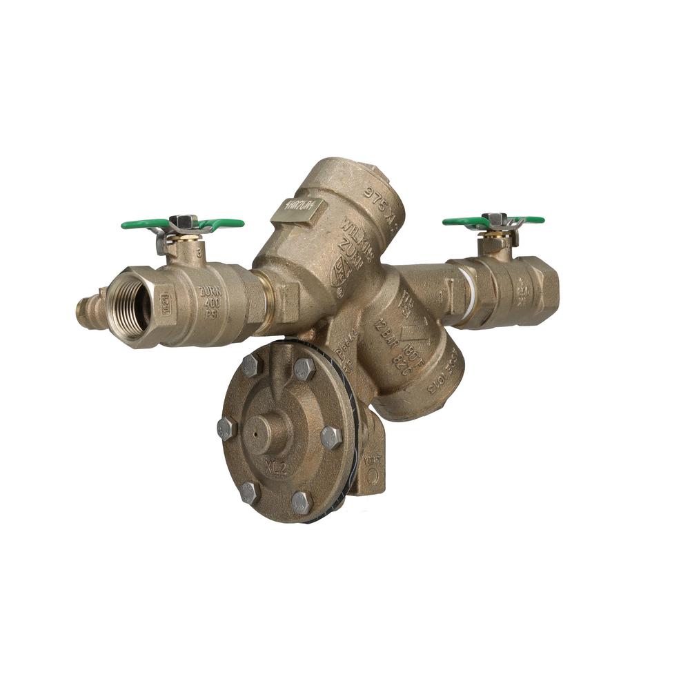 1 in. Brass Reduced Pressure Backflow Preventer