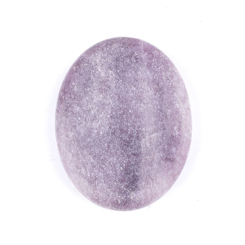 Pedra de cristal natural, prensagem e raspagem de novo produto transfronteiriço 35 * 45 ranhura oval de ágata nepenthes pedra de palma