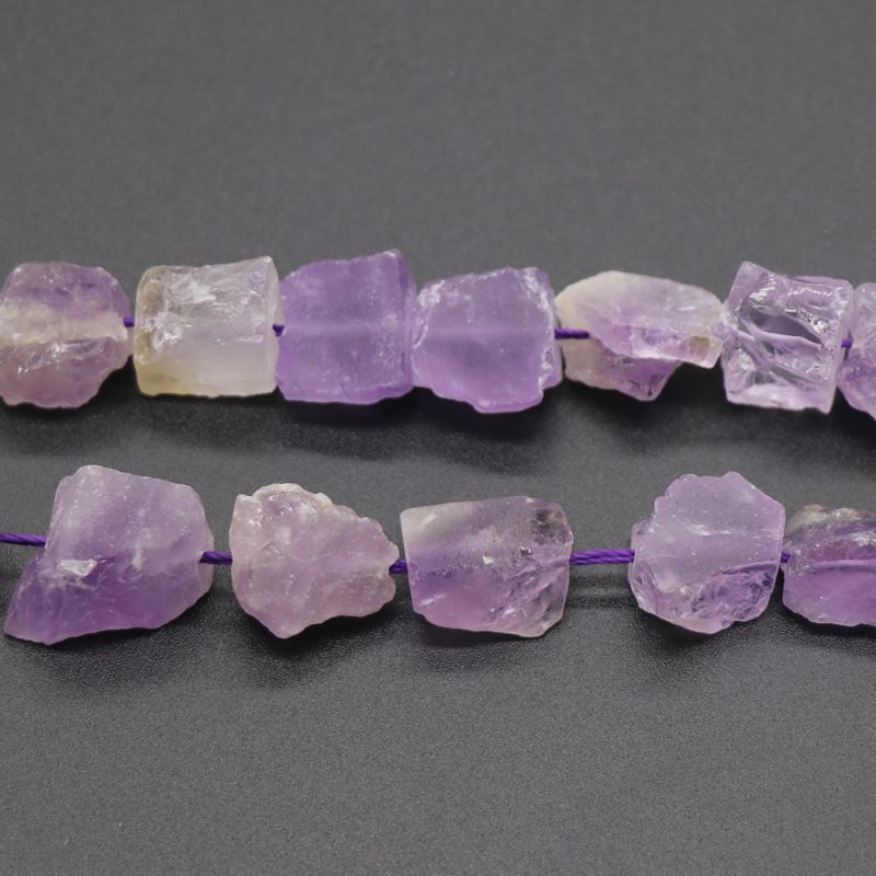 Ágata de cristal rosa transfronteiriça europeia e americana fluorita perfuração de minério de pedra áspera, minério de lã com contas soltas DIY irregulares