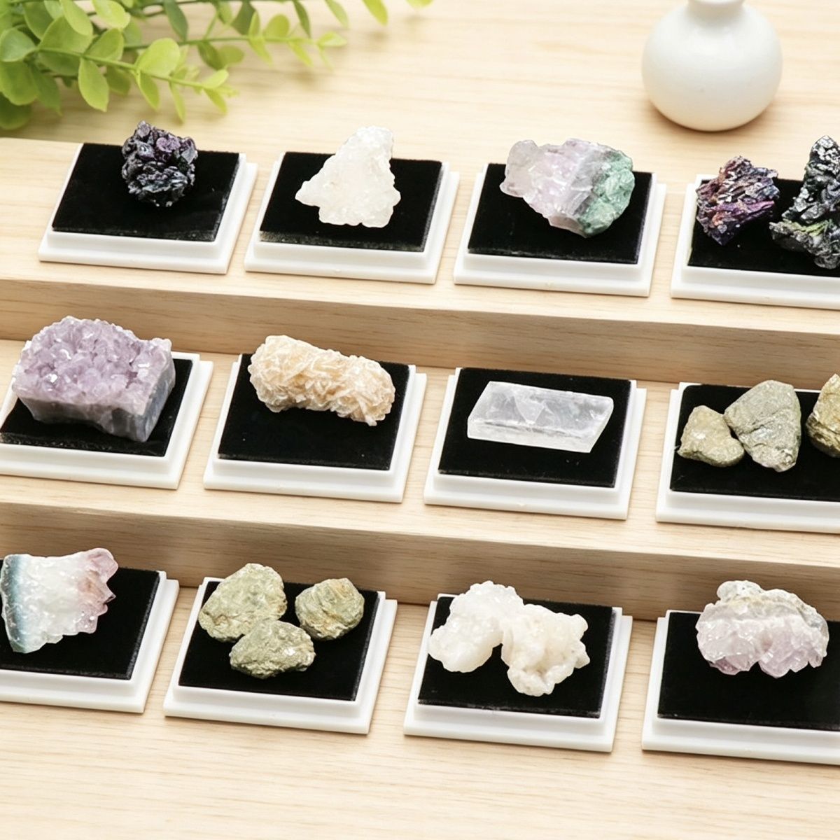 1216-Ore Specimen Mineral Crystal Agate Crystal Amethyst Cluster Rock Mixed Color Stone Polishing Ciência Popular