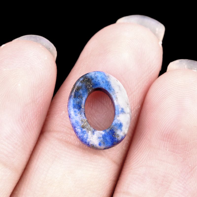 2052-Contas soltas ovais de pedra de cristal natural de ágata de cristal DIY colar pulseira acessórios contas