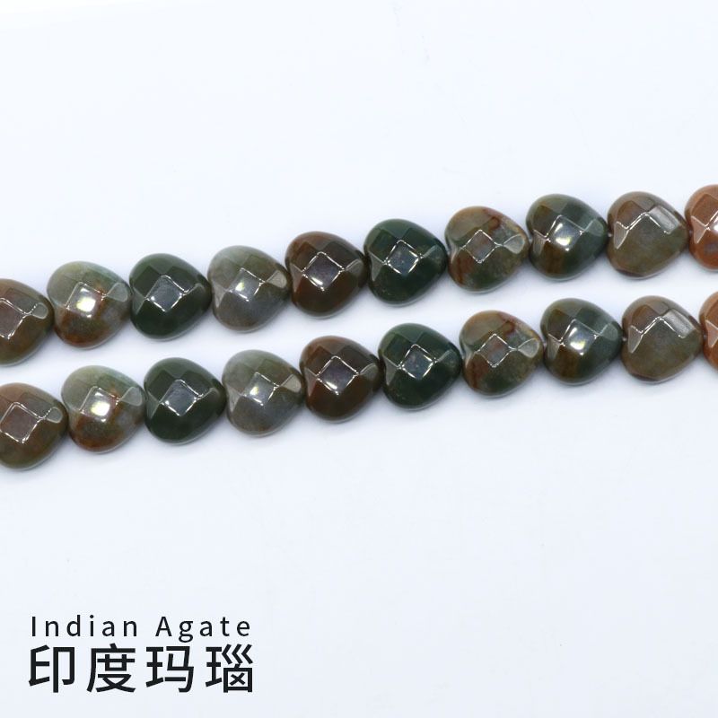 Contas de amor de corte 15Mm, pedras semipreciosas de ágata de cristal contas soltas pulseira DIY colar brincos acessórios de jóias