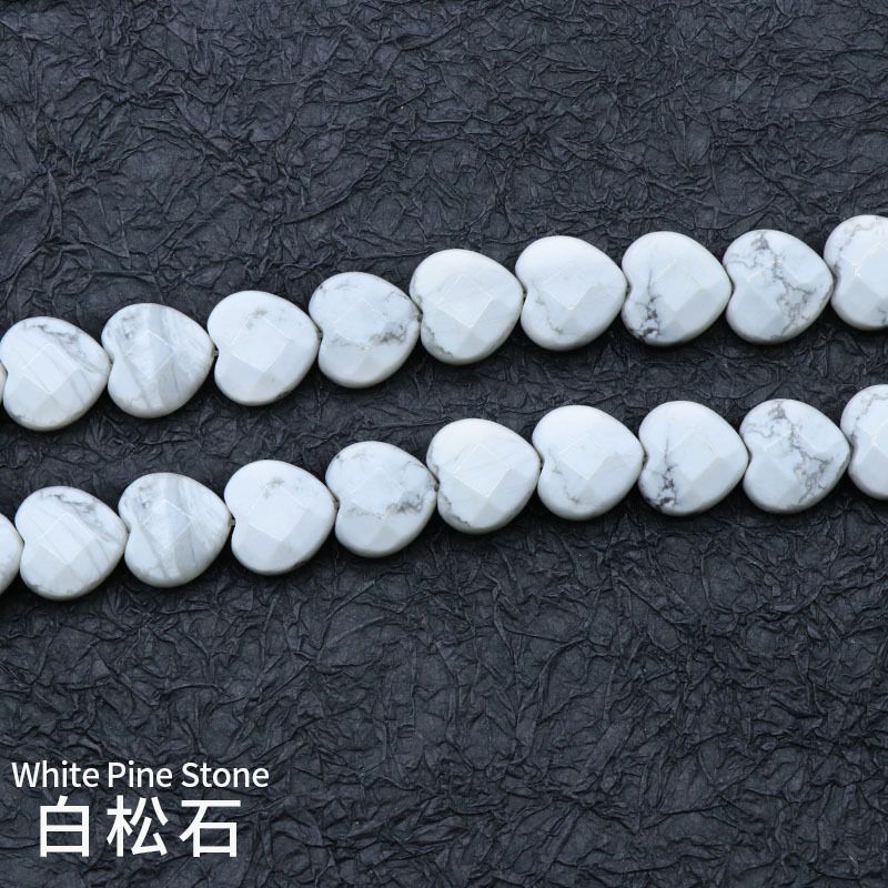 Contas de amor de corte 15Mm, pedras semipreciosas de ágata de cristal contas soltas pulseira DIY colar brincos acessórios de jóias