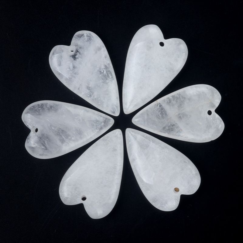 25 * 40 longo amor casal DIY material artesanal cristal ágata pêssego colar acessórios com buracos