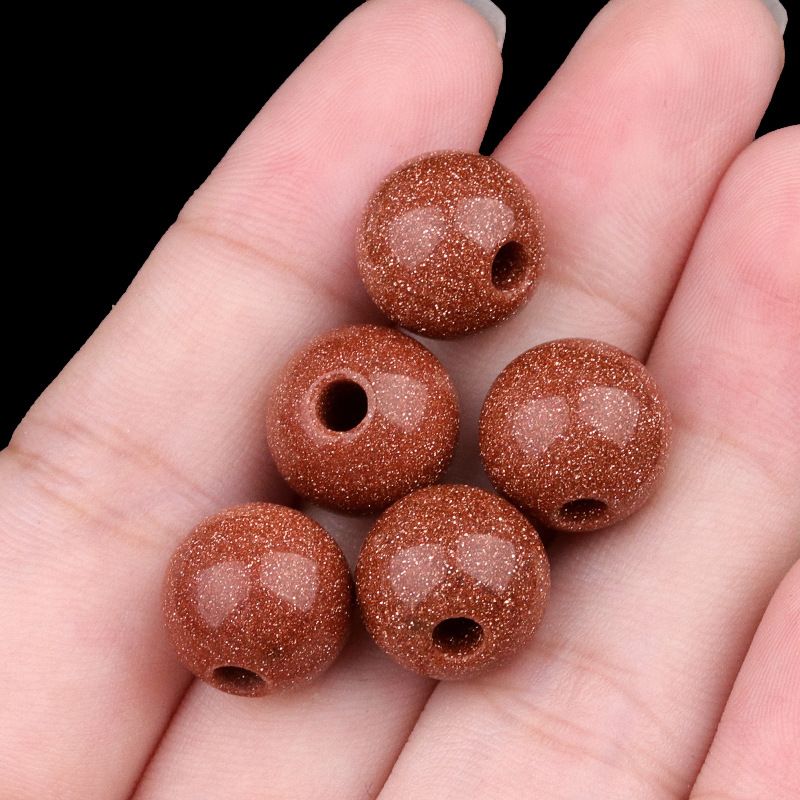 2197-Grânulos de buraco grande Ágata de cristal contas soltas 12mm buraco 3mm grande buraco DIY roupas pedra natural contas soltas acessórios