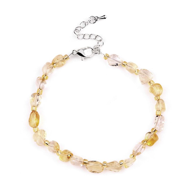 2077-Pulseira de ametista cristal azul turmalina cabelo cristal pulseira de pedra irregular mercadoria cênica