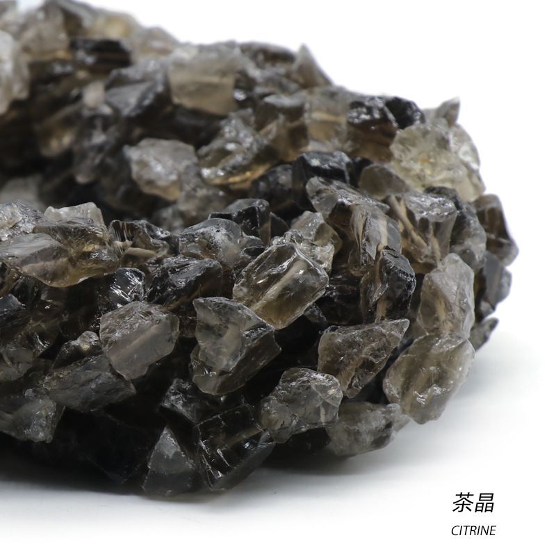 10-12Mm pedra áspera minério de lã pequeno, pó roxo citrino branco cristal azul ouro turmalina minério contas irregulares
