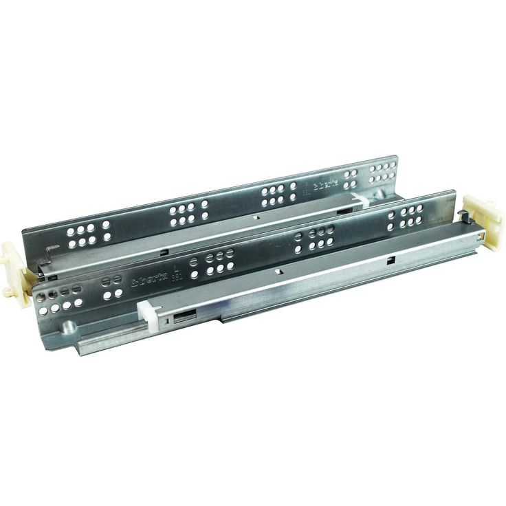 15 in. Soft Close Full Extension Under Mount Cabinet Drawer Slide 100 lbs. (1-Pair)