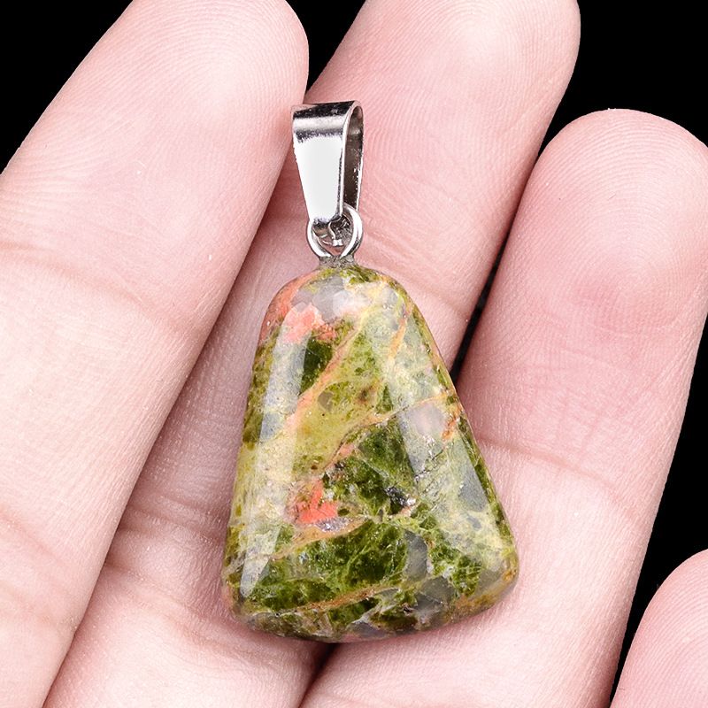 1457-20Mm Pingente Trapezoidal, Cristal Natural Pingente Geométrico Pingente de Pedra Semi-Preciosa Brincos Colar Acessórios