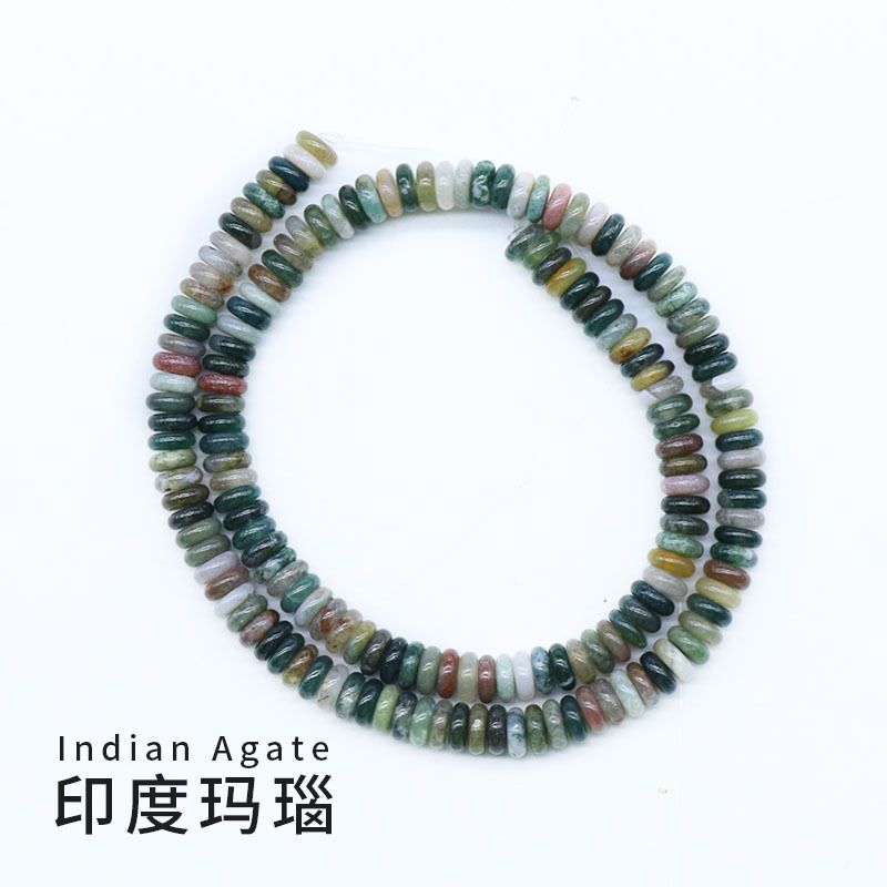 700-Pedra semipreciosa de ágata de cristal natural 2 * 6 espaçador pulseira de contas DIY colar brincos acessórios de jóias material