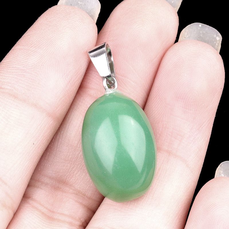 1823-13X18mm pingente de tambor de pedra de cristal de ágata pingente cilíndrico acessórios de jóias DIY