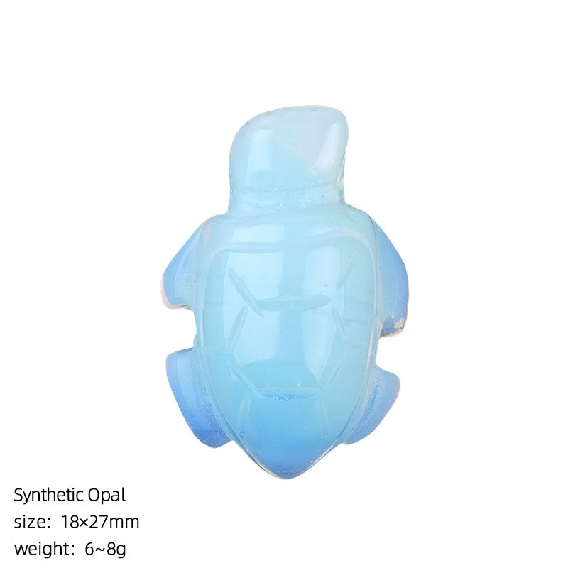 1 polegada ornamento de tartaruga de cristal natural criativo DIY micro paisagem enfeite de mesa ágata jade pequena tartaruga
