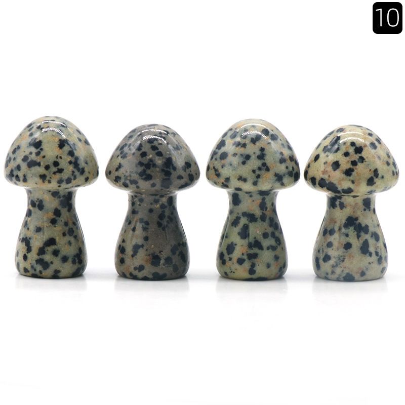 1442-Cogumelo grande de cristal natural Cogumelo 35mm DIY micro-paisagem Mori paisagismo jardim vaso de flores ornamento decorativo