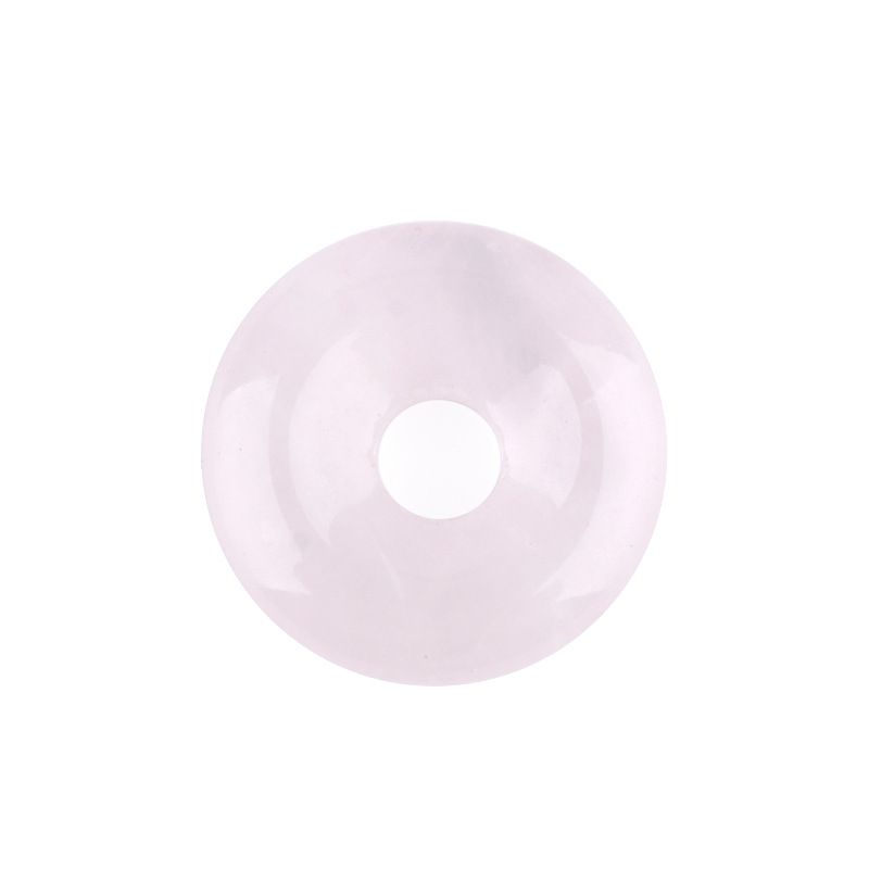 20Mm pingente de fivela de segurança de pedra de ágata de cristal natural, estilo nacional grande buraco redondo acessórios de colar nostálgico de pedra semipreciosa