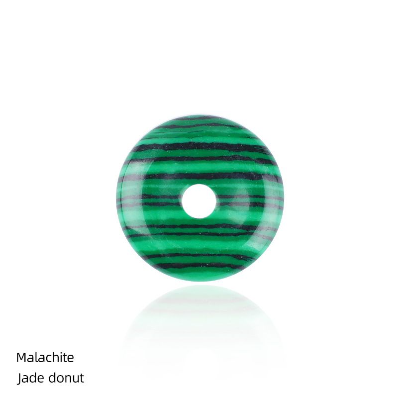 Pingente de fivela de segurança de cristal natural, uma variedade de novos chineses Huaigu ágata jade esculpindo fivela de segurança de cristal em pó redondo