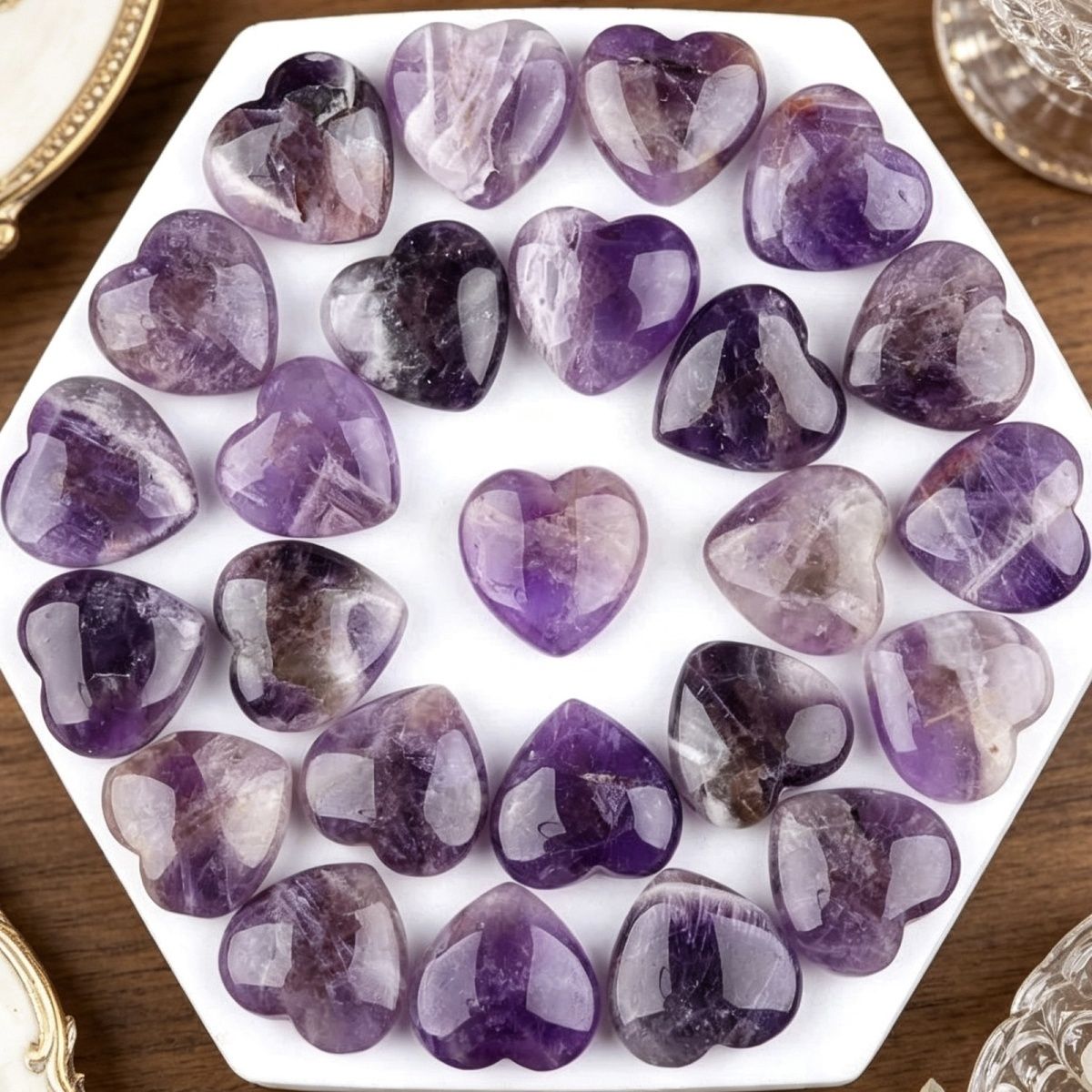 2315-Runes Natural Crystal Love Luhn Rune Stone Rune Semi-Precious Stone Engraved 25 saco de pano