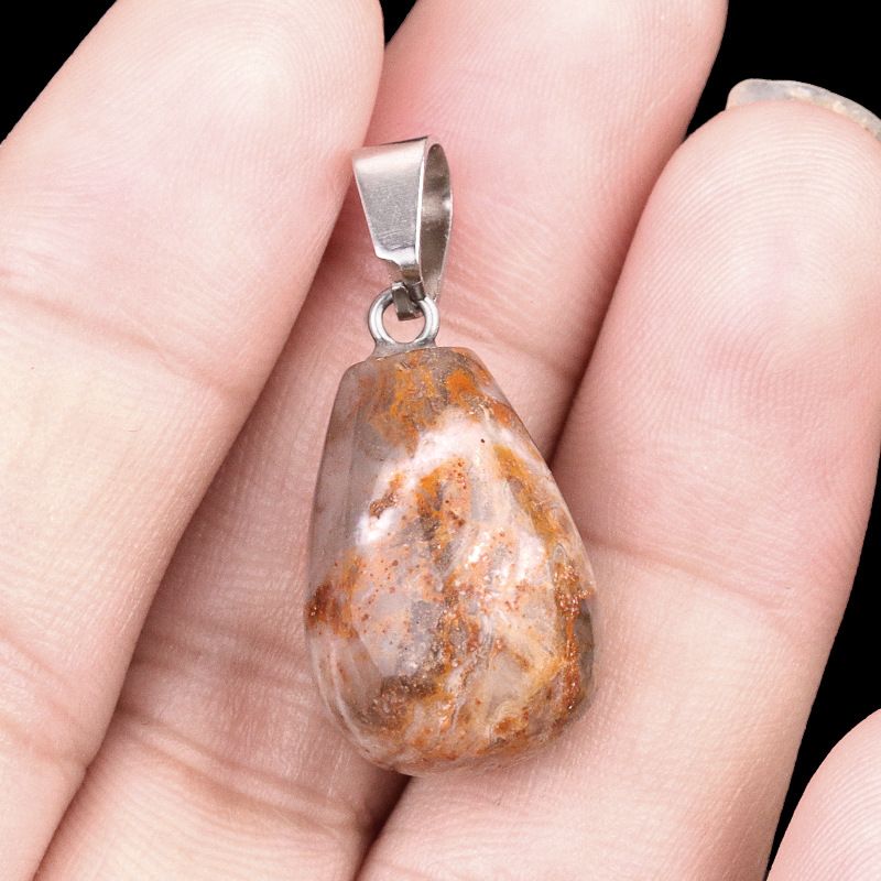 1463-20Mm pingente de gota de água redonda, pedra semi-preciosa natural pingente de gota de água redonda brincos DIY colar acessórios de jóias