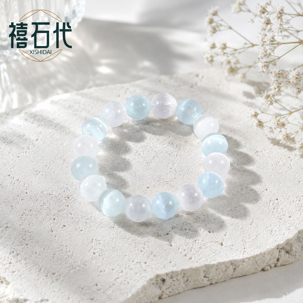 [Xishi Dai] Pulseira Duobao natural, acessórios de pulso de verão frescos e curativos